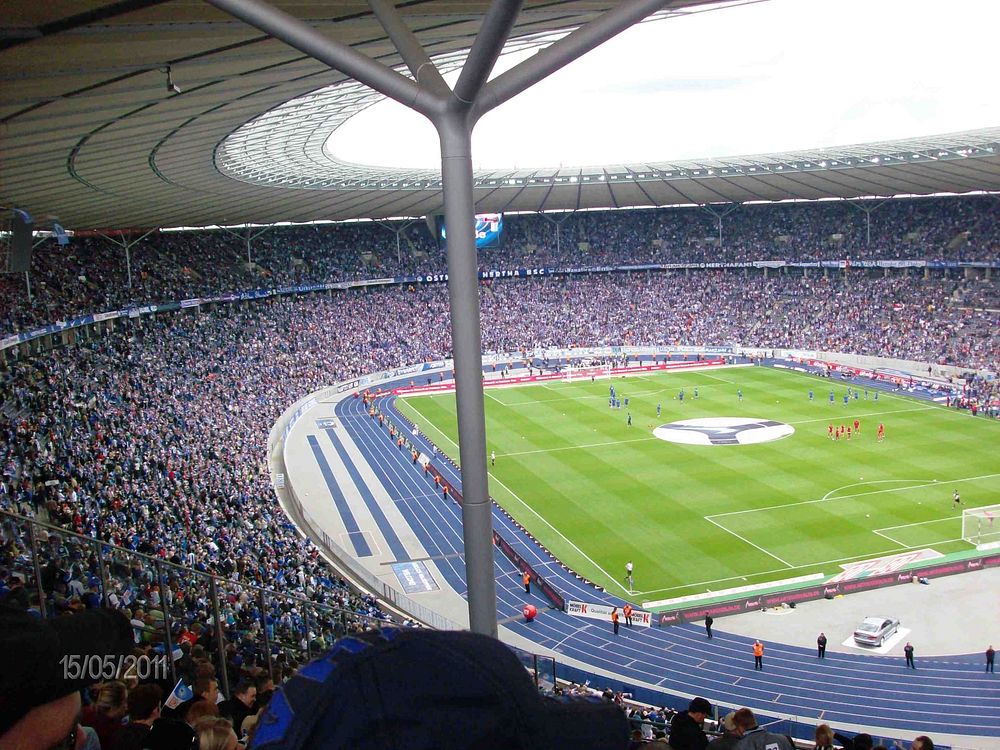 Football & soccer stadium. Free public domain CC0 photo.