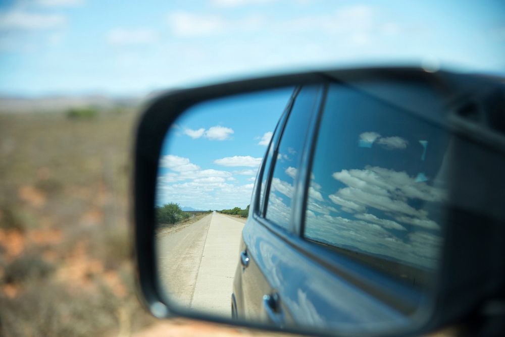 Car mirror. Free public domain CC0 photo.