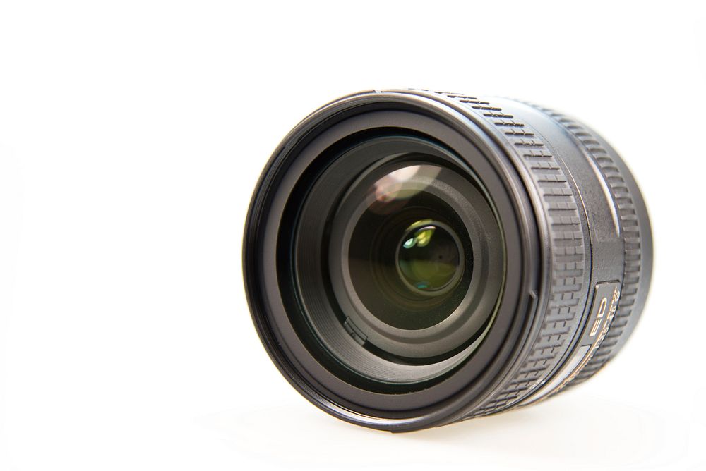 Digital camera lens. Free public domain CC0 image.