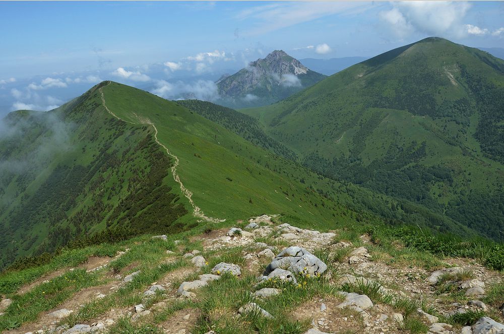 Beautiful landscape in Slovakia. Free public domain CC0 photo