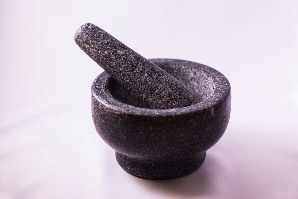 Stone mortar. Free public domain CC0 image.