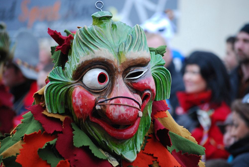 Puppet at festival in Germany. Free public domain CC0 photo.
