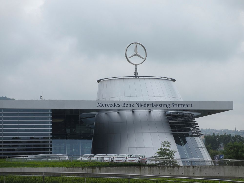 Mercedes-Benz branch office, Stuttgart, Germany, date unknown