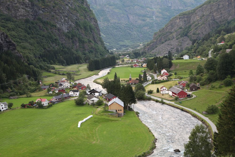 Norway nature landscape. Free public domain CC0 image.