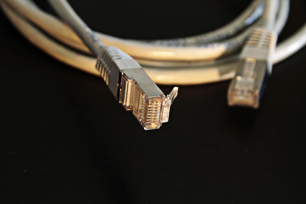 Electronic cable. Free public domain CC0 photo.