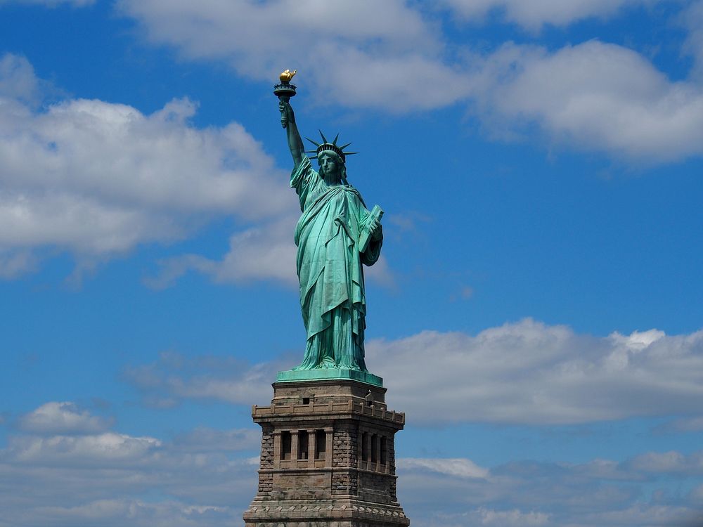 Statue of Liberty in New York. Free public domain CC0 photo.