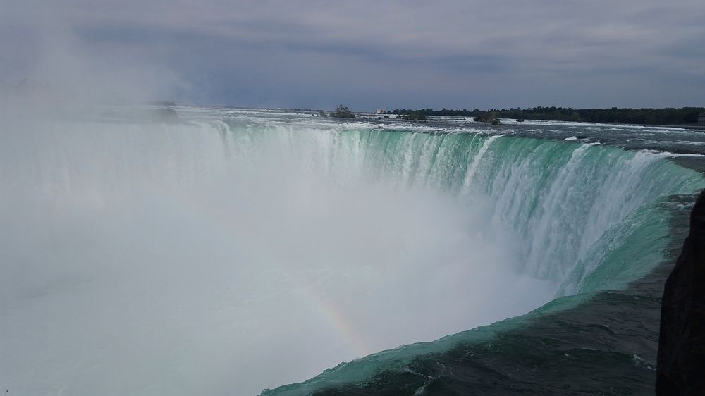 Niagara falls scenery. Free public domain CC0 image.