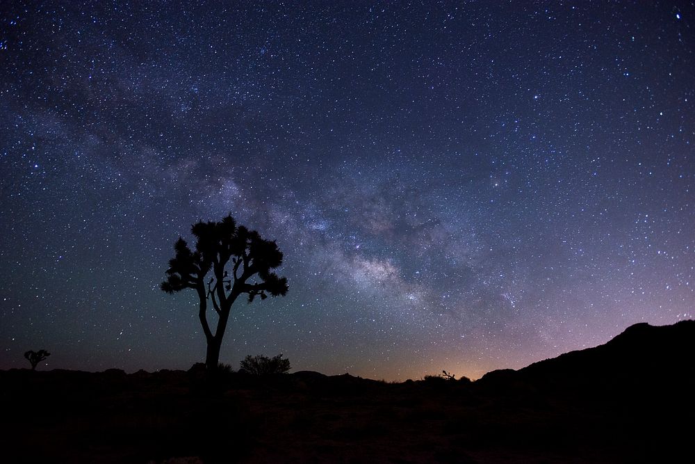 Aesthetic starry sky background. Free public domain CC0 photo.