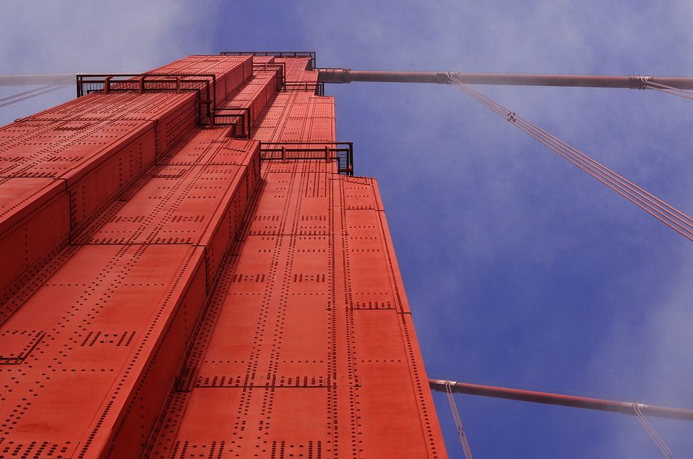 Golden Gate Bridge, San Francisco, California. Free public domain CC0 photo.