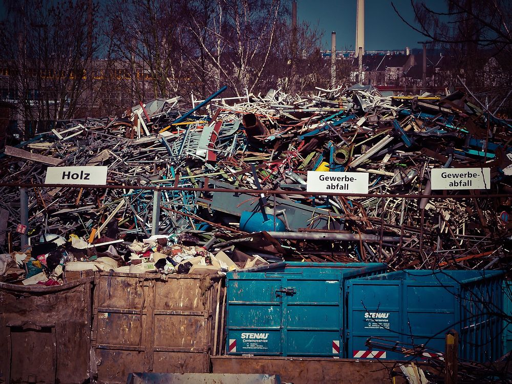 Scrap collection. Free public domain CC0 image.
