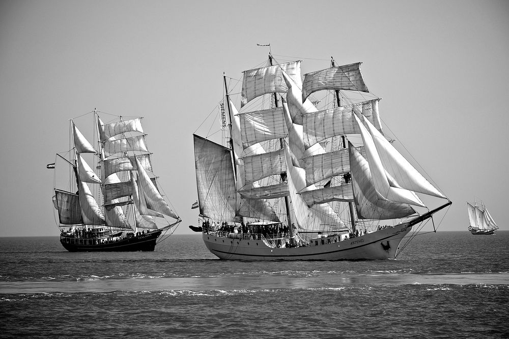 Sailing ship. Free public domain CC0 photo.