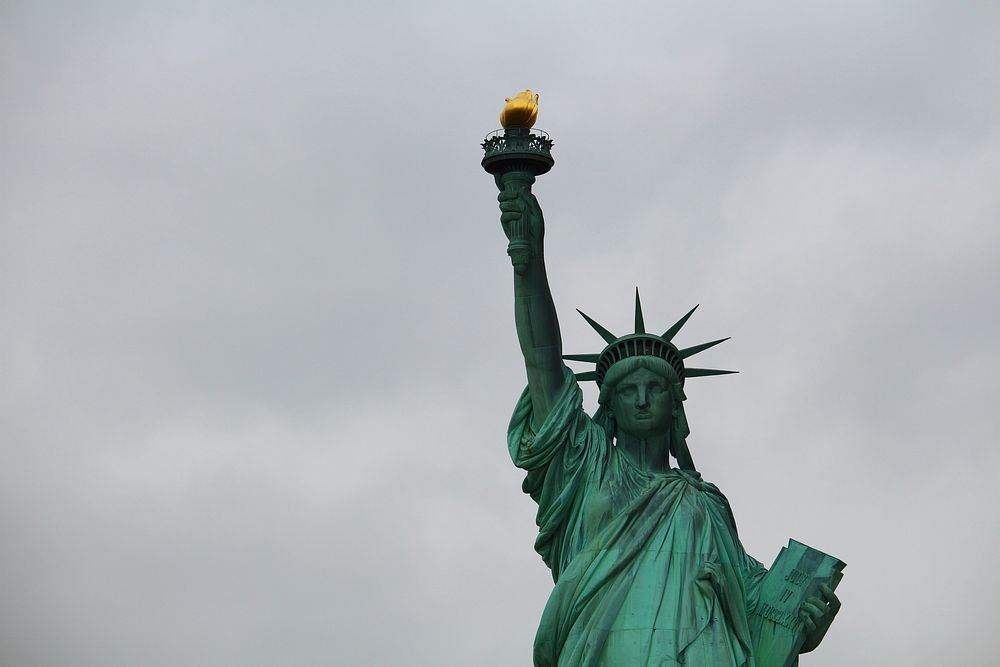 Statue of Liberty in New York. Free public domain CC0 photo.