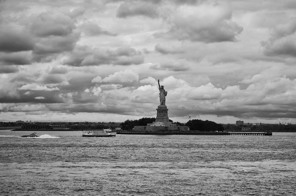 Statue of Liberty in New York. Free public domain CC0 photo.