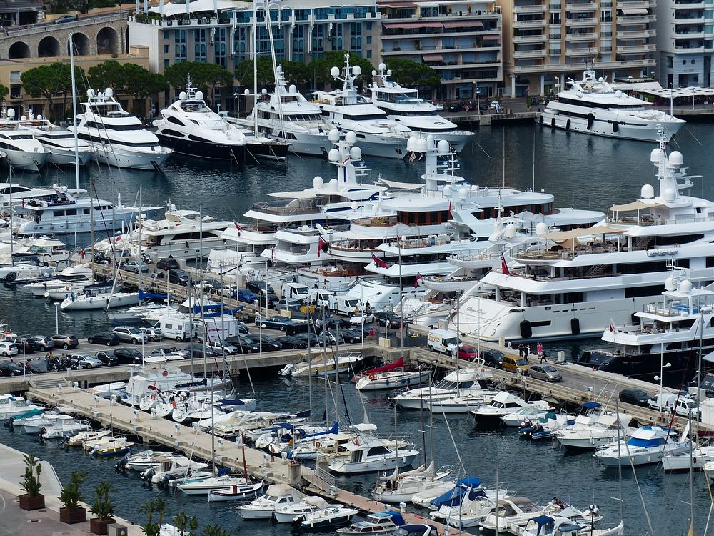 Yachts docking at marina. Free public domain CC0 photo.