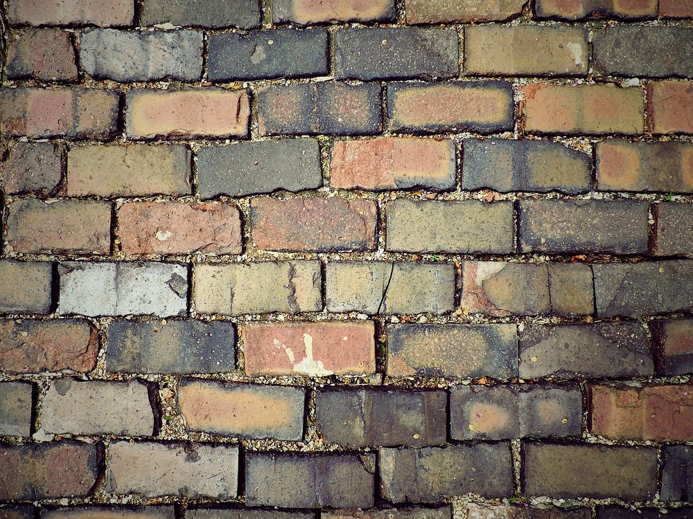Brick wall. Free public domain CC0 image.
