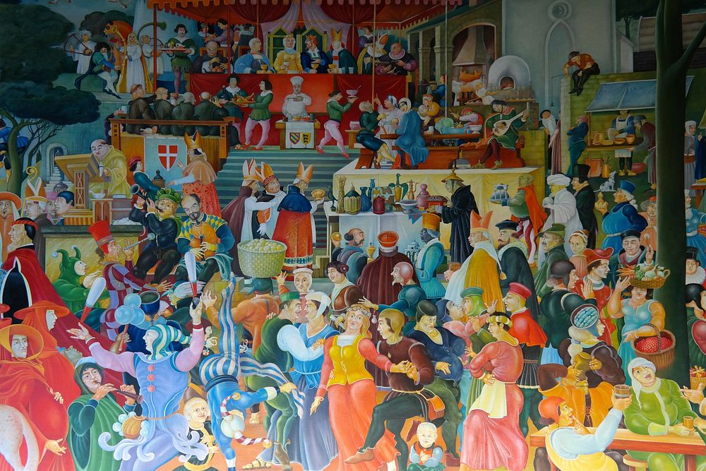 Medieval Banquet by Mountain Dreams. Free public domain CC0 photo.