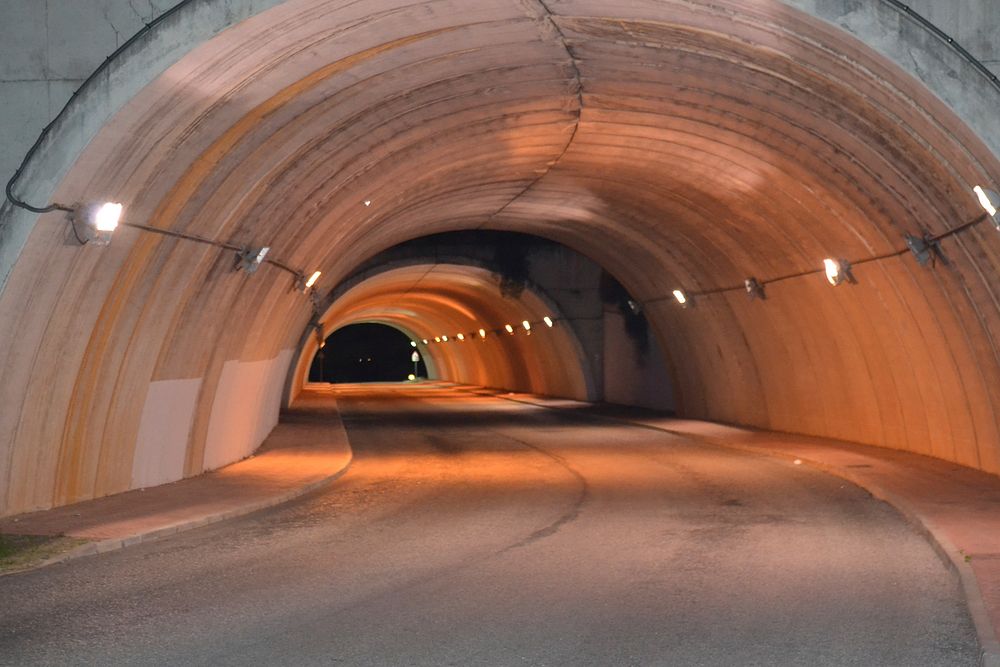 Underground tunnel. Free public domain CC0 photo