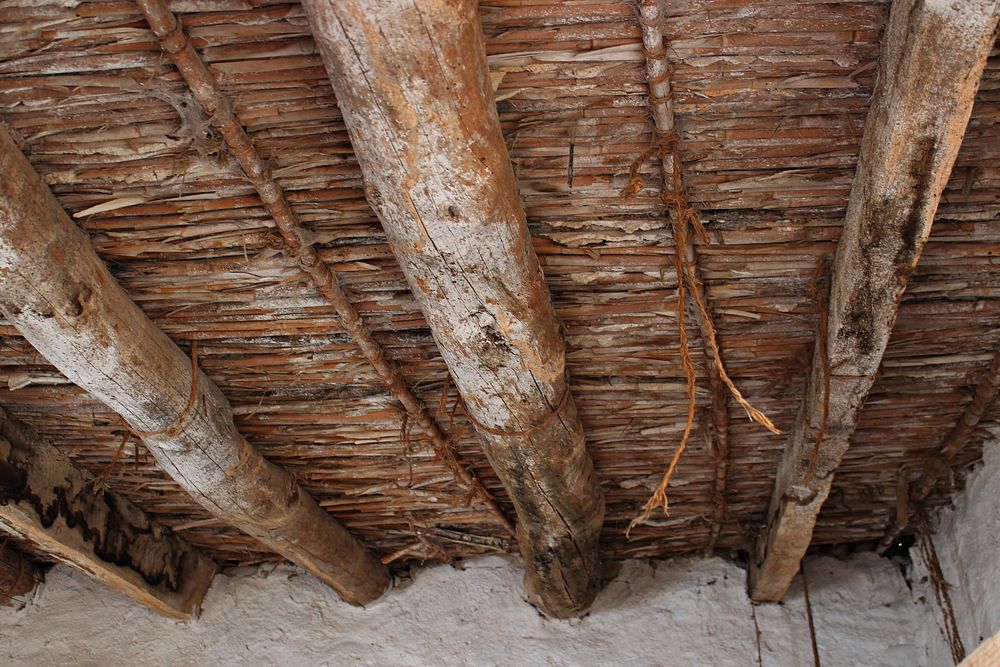 Wooden roof. Free public domain CC0 photo.