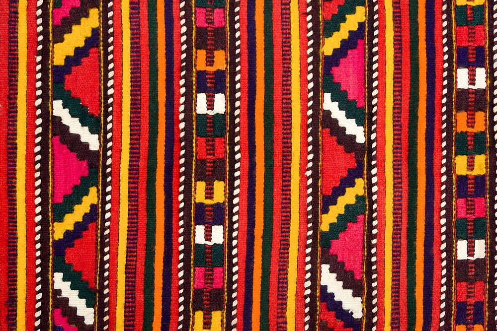 Colorful textile texture. Free public domain CC0 photo.