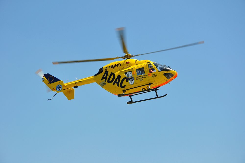 Rescue Helicopter ADAC. Location unknown - Nov. 27, 2014