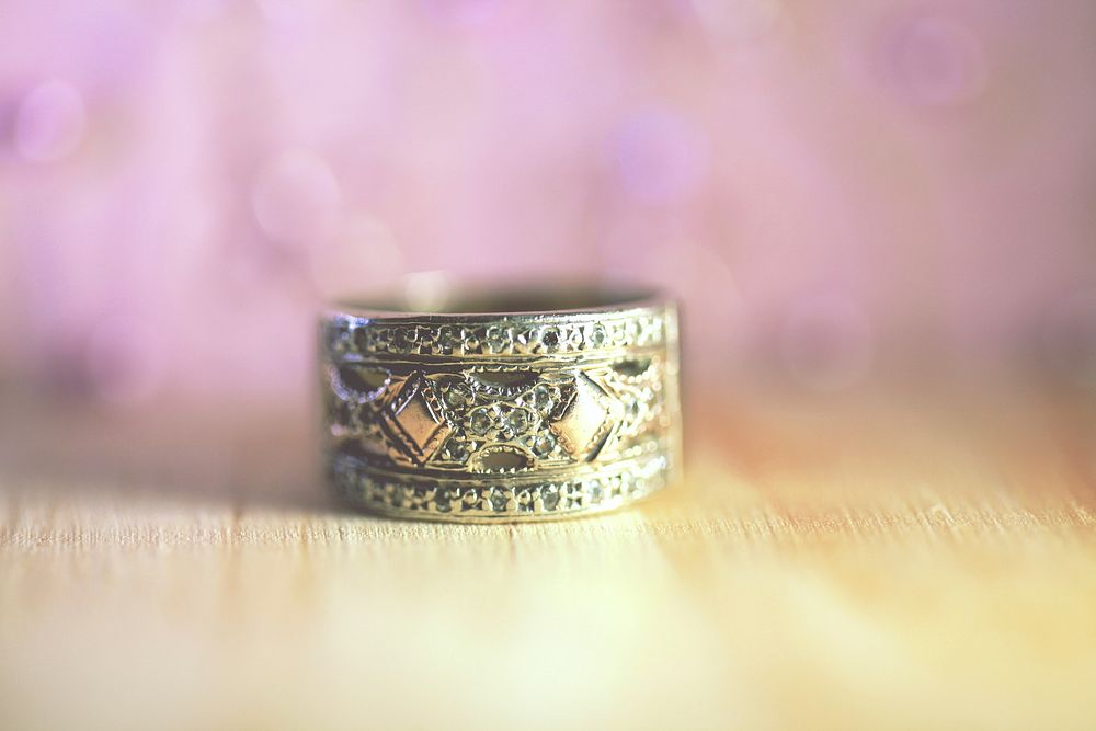 Wedding ring. Free public domain CC0 image.