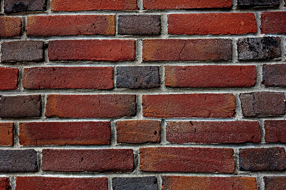 Brick wall texture. Free public domain CC0 photo.