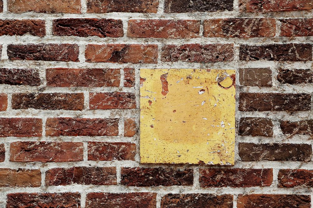 Brick wall texture. Free public domain CC0 photo.