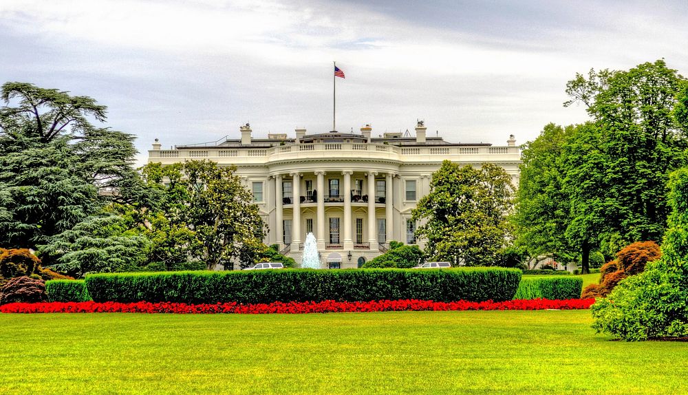 The White House, Washington, D.C. Free public domain CC0 photo.