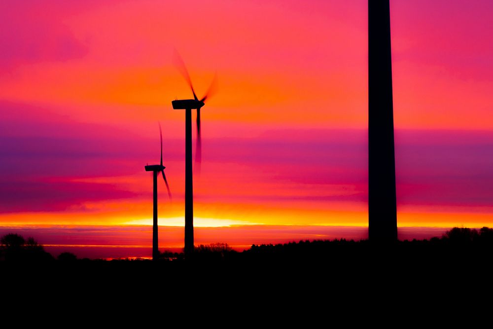 Eco friendly wind energy generator. Free public domain CC0 photo.