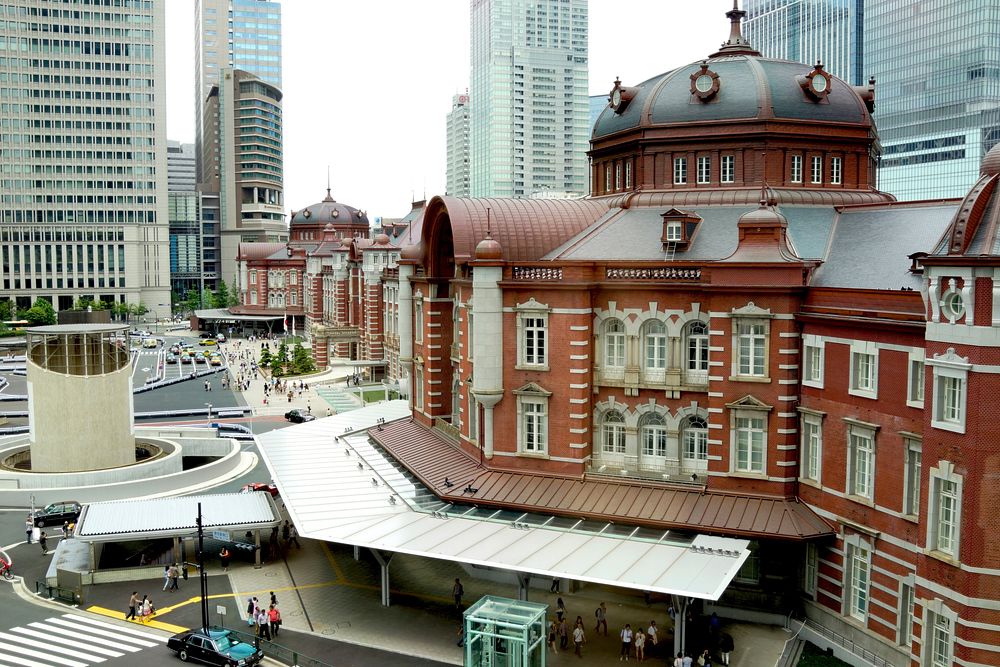 Tokyo Station. Free public domain CC0 photo.