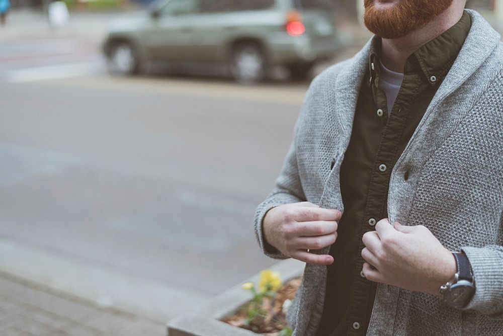 Men wearing layers of clothing, free public domain CC0 photo