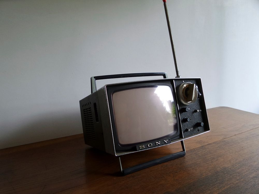 Sony's vintage Japanese television, location unknown, 4 July 2016.