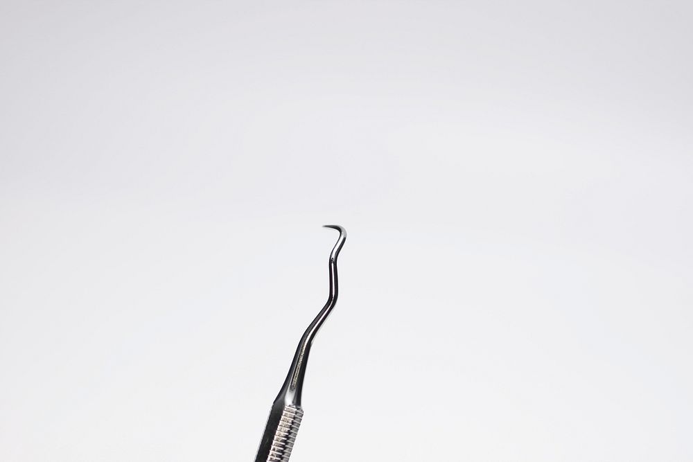 Minimal Dentist Tool, free public domain CC0 photo.