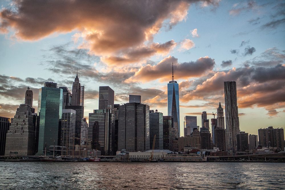 Free New York City, skyline image, public domain urban CC0 photo.