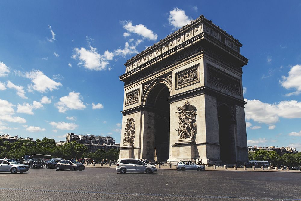 Free Arc De Triomphe, France image, public domain CC0 photo.