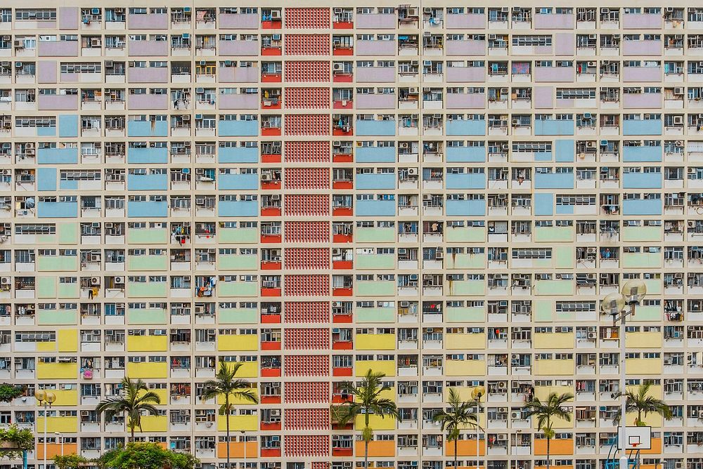 Free colorful buildings image, public domain place CC0 photo.
