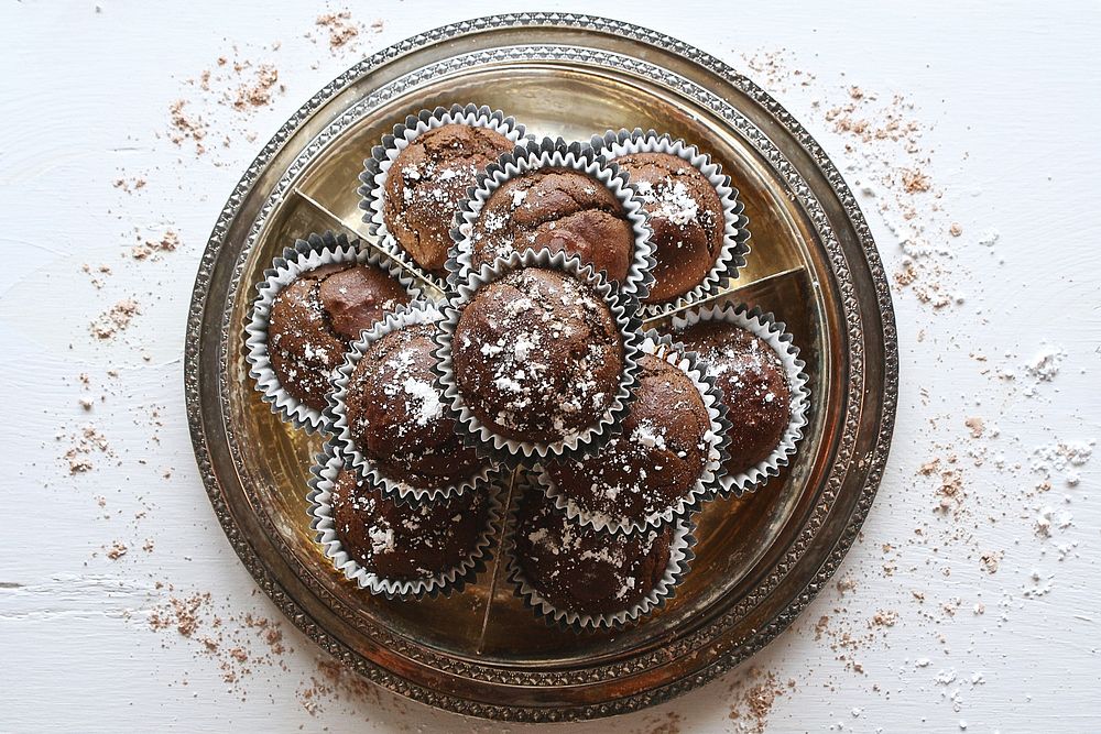 Chocolate Cupcakes. Free public domain CC0 photo.