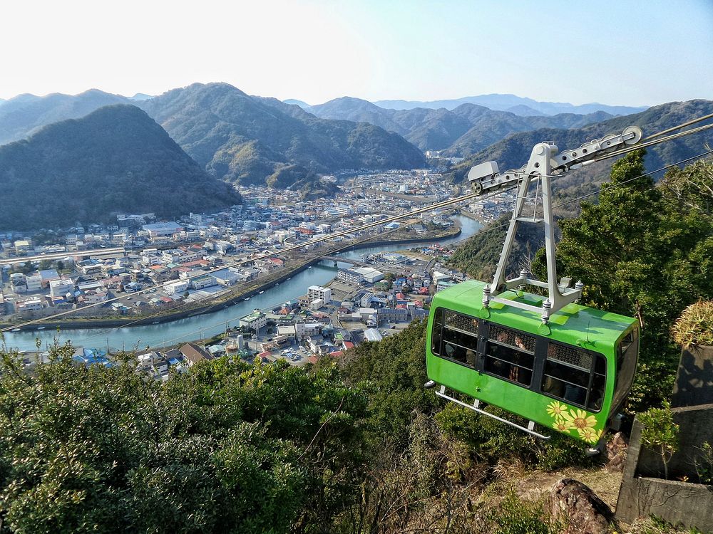 Free cable car at Kawaguchiko image, public domain Japan CC0 photo.