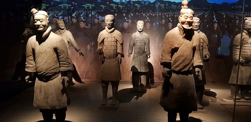 Free Famous Terracotta Warriors Of XiAn, China, free public domain CC0 image.