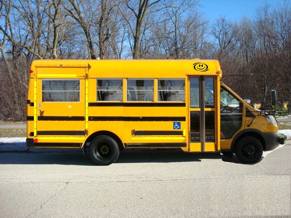 Free school bus image, public domain vehicle CC0 photo.