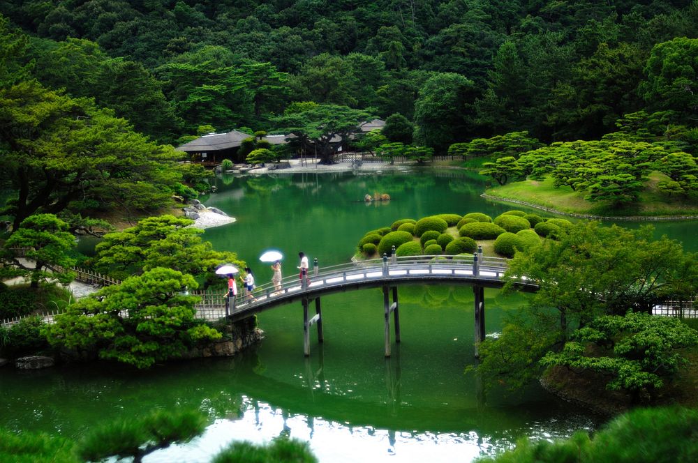 Free Japanese garden image, public domain travel CC0 photo.