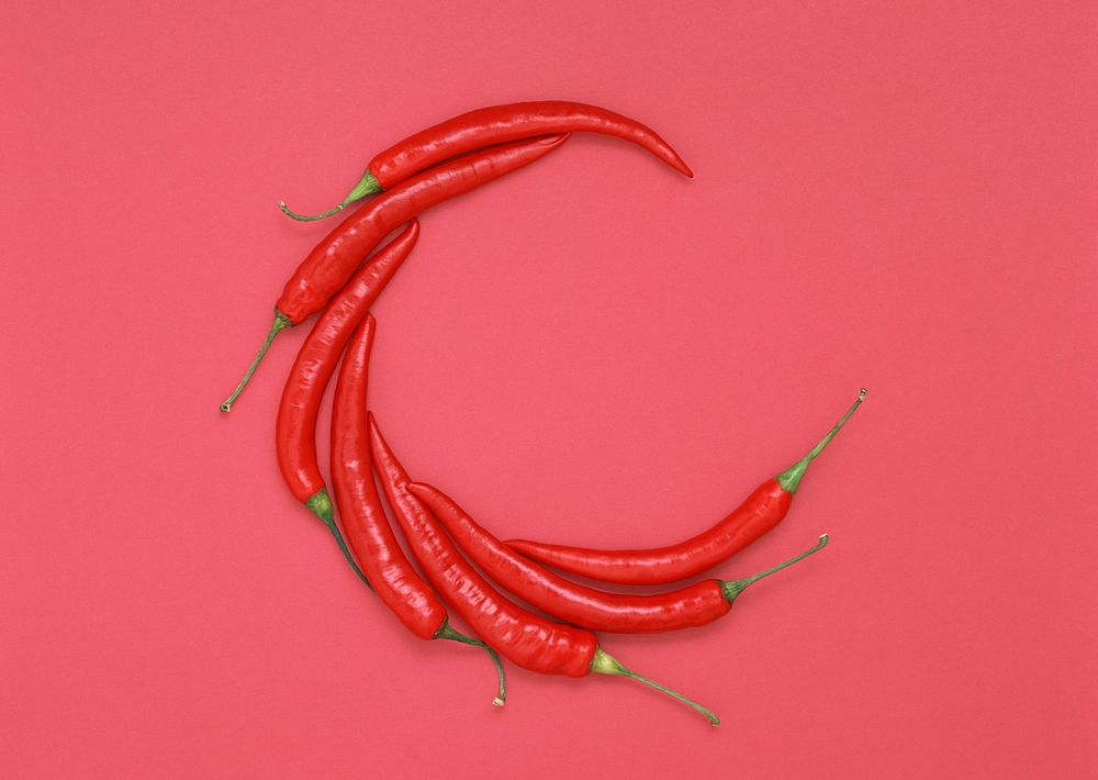 Free red hot chili pepper public domain CC0 photo.