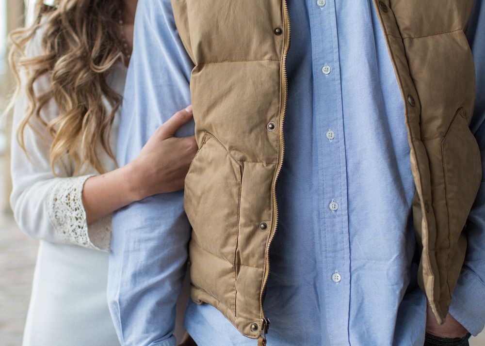 Free couple in Fall clothes image, public domain CC0 photo.