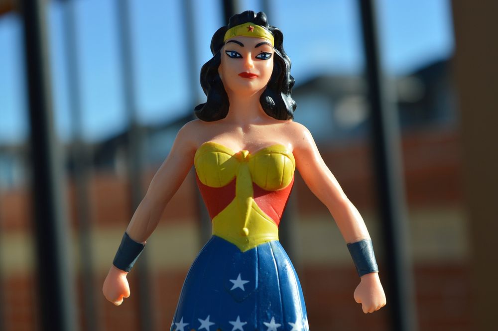 Wonder Woman toy figurine. Location unknown - 03/09/2017