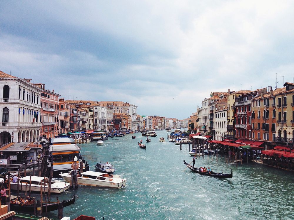 Free Grand Canal, Venice, Italy image, public domain CC0 photo.