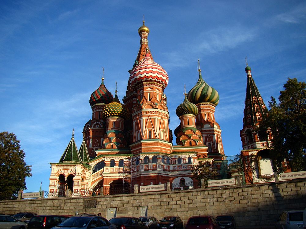Free St. Basil's Cathedral in Moscow, Russia image, public domain CC0 photo.