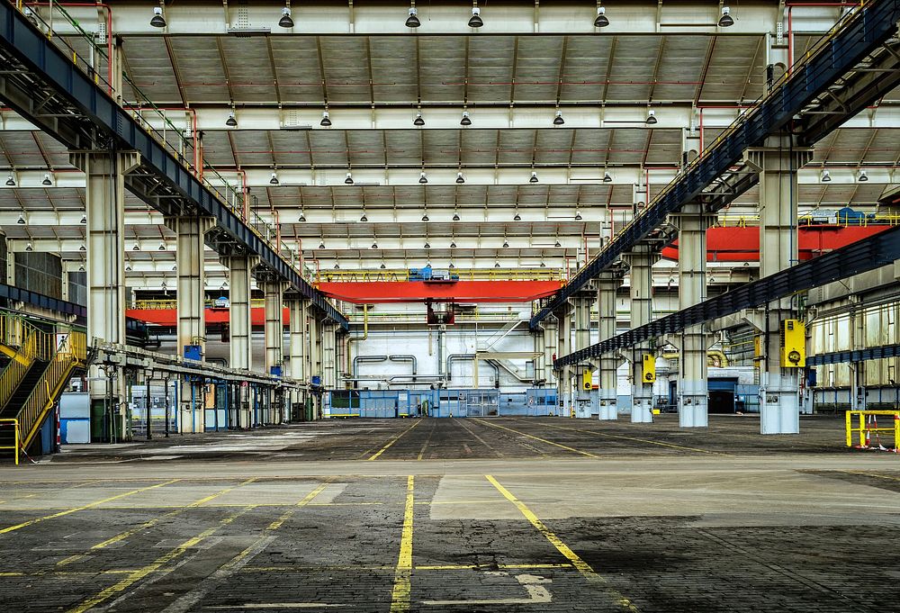 Free large warehouse image, public domain CC0 photo.
