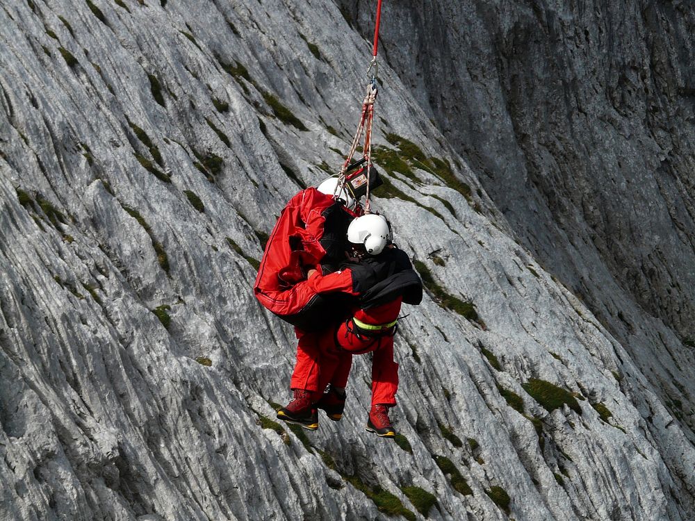 Free mountain rescue service image, public domain sport CC0 photo.