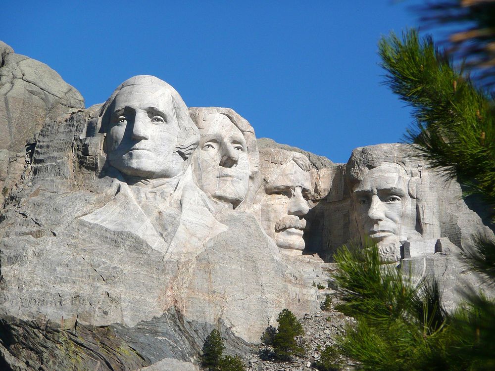 Free Mount Rushmore, South Dakota photo, public domain travel CC0 image.