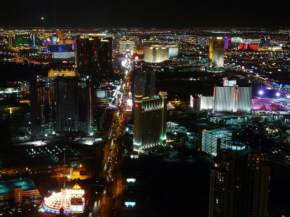 Free Las Vegas strip image, public domain Nevada CC0 photo.
